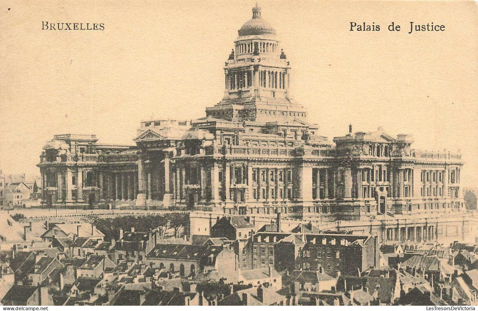 BELGIQUE - Bruxelles - Palais De Justice - Carte Postale Ancienne - Prachtstraßen, Boulevards