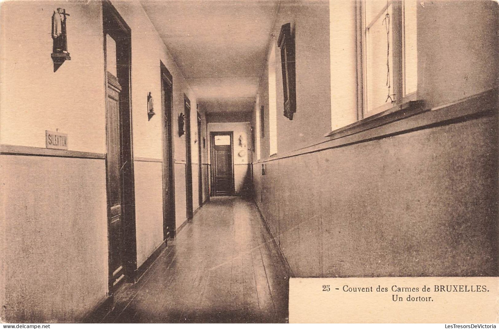 BELGIQUE - Bruxelles - Couvent Des Carmes De Bruxelles - Un Dortoir - Carte Postale Ancienne - Autres & Non Classés