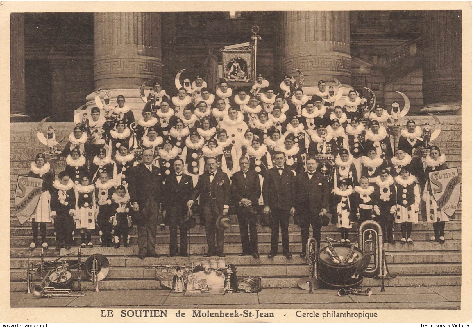 EVÉNEMENT - Le Soutien De Molenbekk-Saint-Jean - Cercle Philanthropique - Carte Postale Ancienne - Andere & Zonder Classificatie