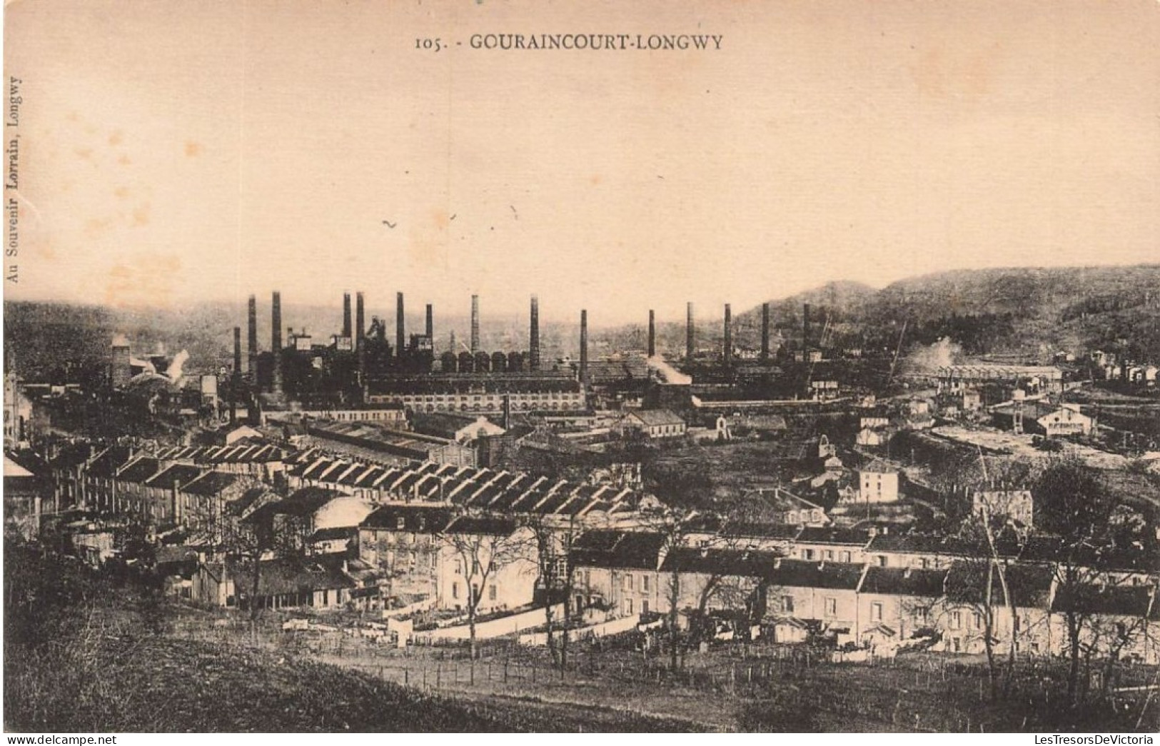 FRANCE - Longwy - Panorama Sur La Ville De Gouraincourt - Carte Postale Ancienne - Longwy