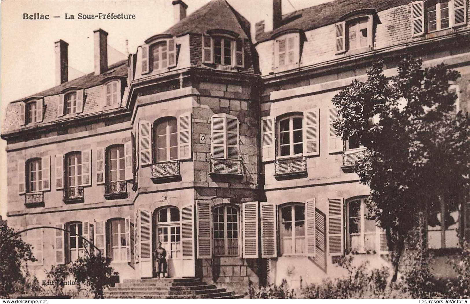 FRANCE - Bellac - Vue Générale De La Sous Préfecture - Carte Postale Ancienne - Bellac