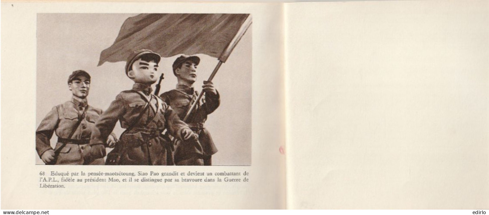 ***  CHINE CHINA ***  LE COQ CHANTE A MINUIT écrit En Français "propagande Chinoise" Post 1968 Imprimé En Chine - Sociologia