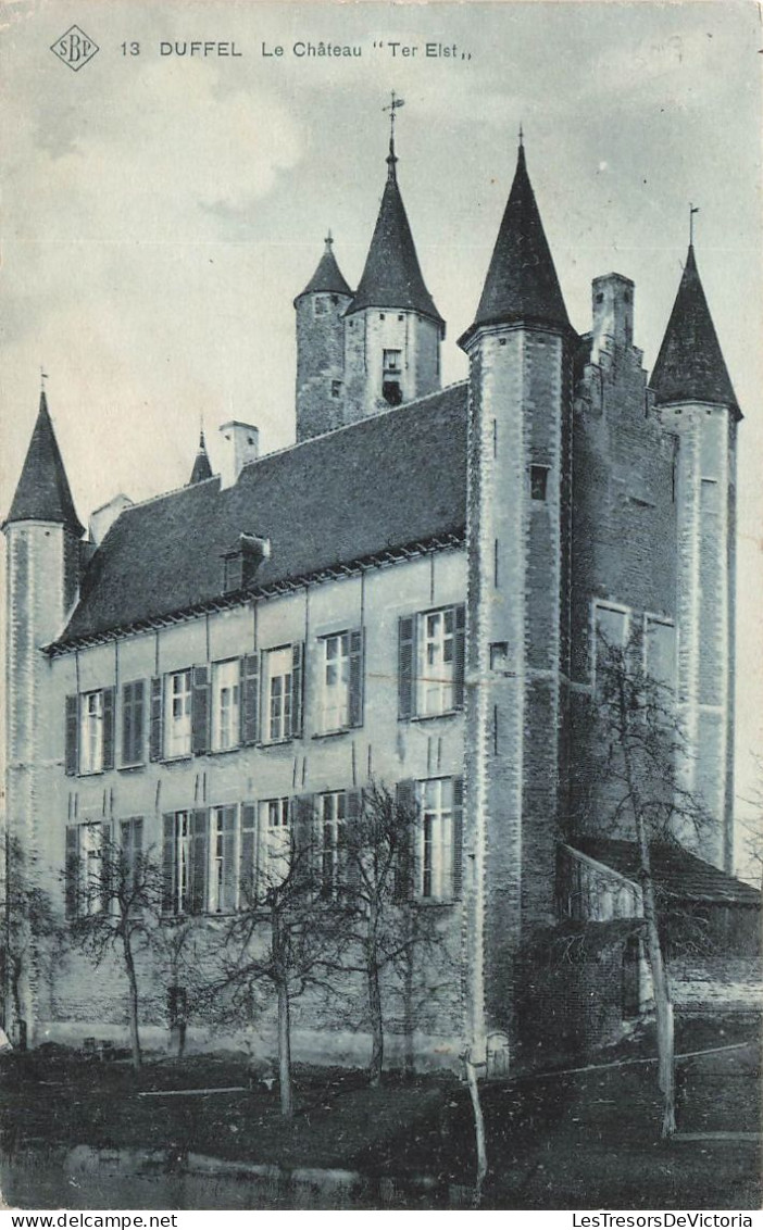 BELGIQUE - Duffell - Le Château "Ter Elst" - Carte Postale Ancienne - Duffel