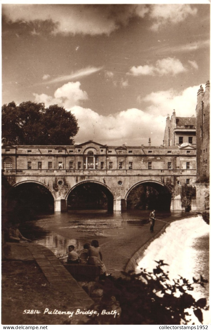 BATH, BRIDGE, ARCHITECTURE, UNITED KINGDOM - Bath