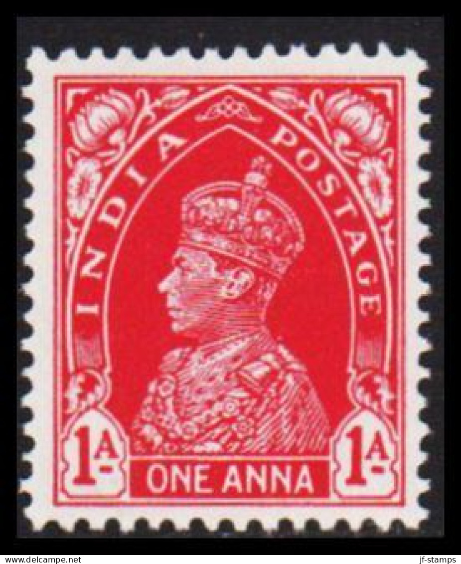 1937. INDIA. GEORG VI 1 A Hinged. - JF540057 - 1936-47  George VI