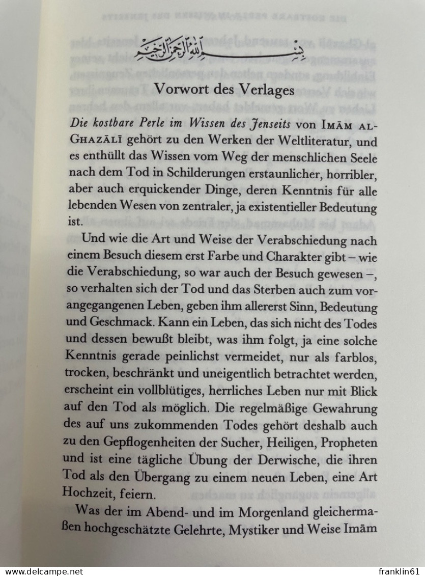 Die Kostbare Perle Im Wissen Des Jenseits. - Other & Unclassified