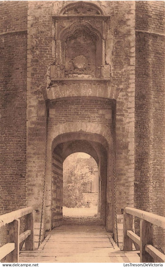 BELGIQUE - Beersel - Le Château De Berseel Du XIIIè Siècle - Pont-levis Et Porte D'entrée - Carte Postale Ancienne - Beersel