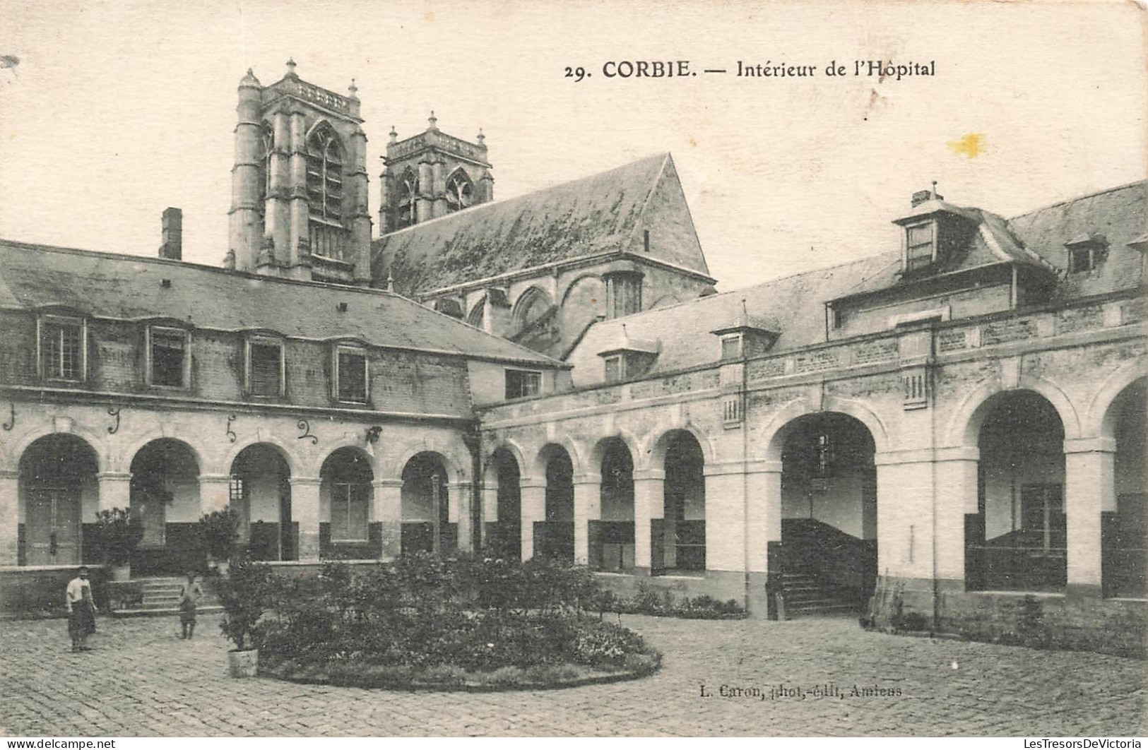 FRANCE - Corbie - Intérieur De L'hôpital - Carte Postale Ancienne - Corbie