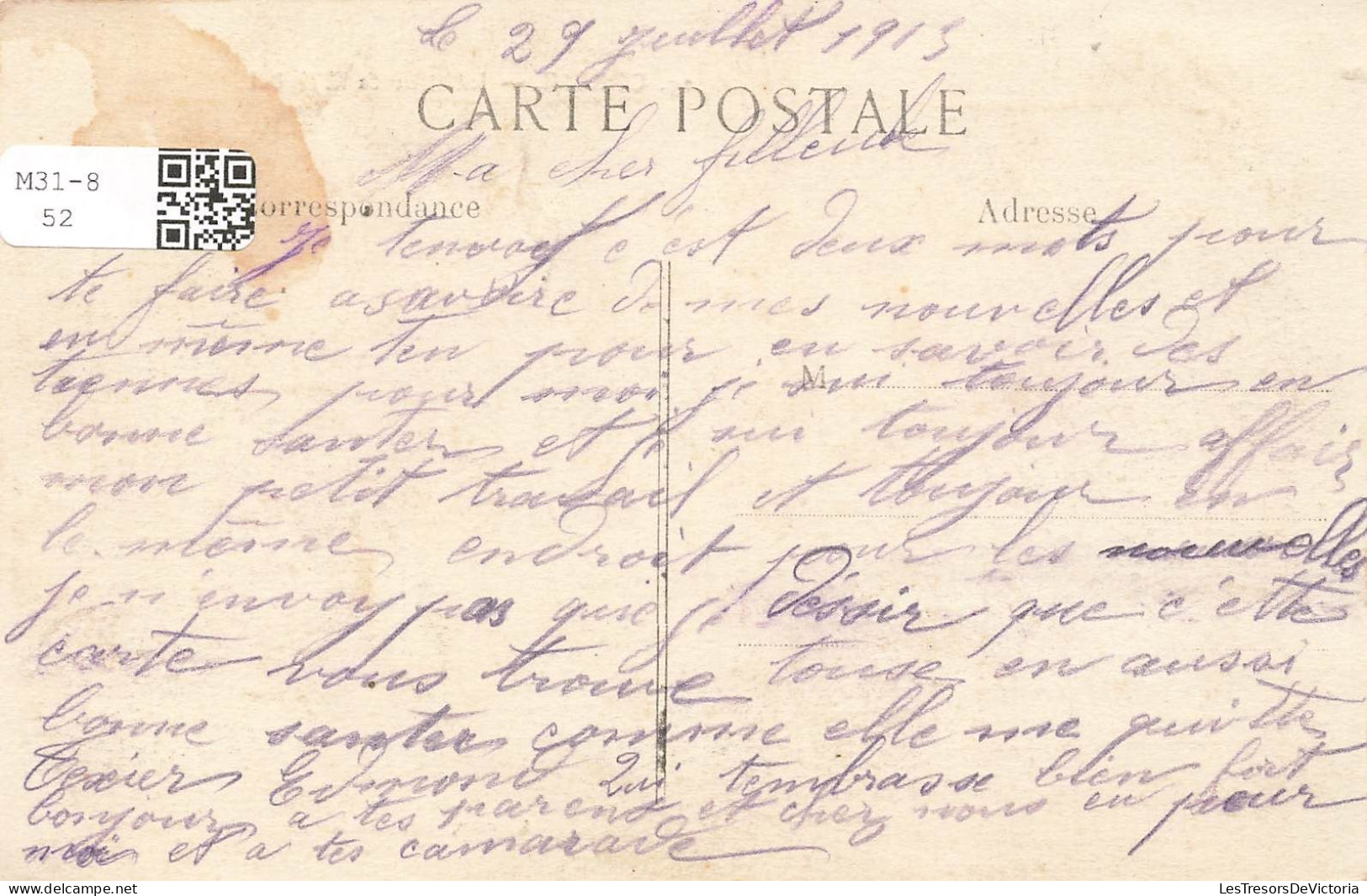 FRANCE - Corbie - Intérieur De L'hôpital - Carte Postale Ancienne - Corbie