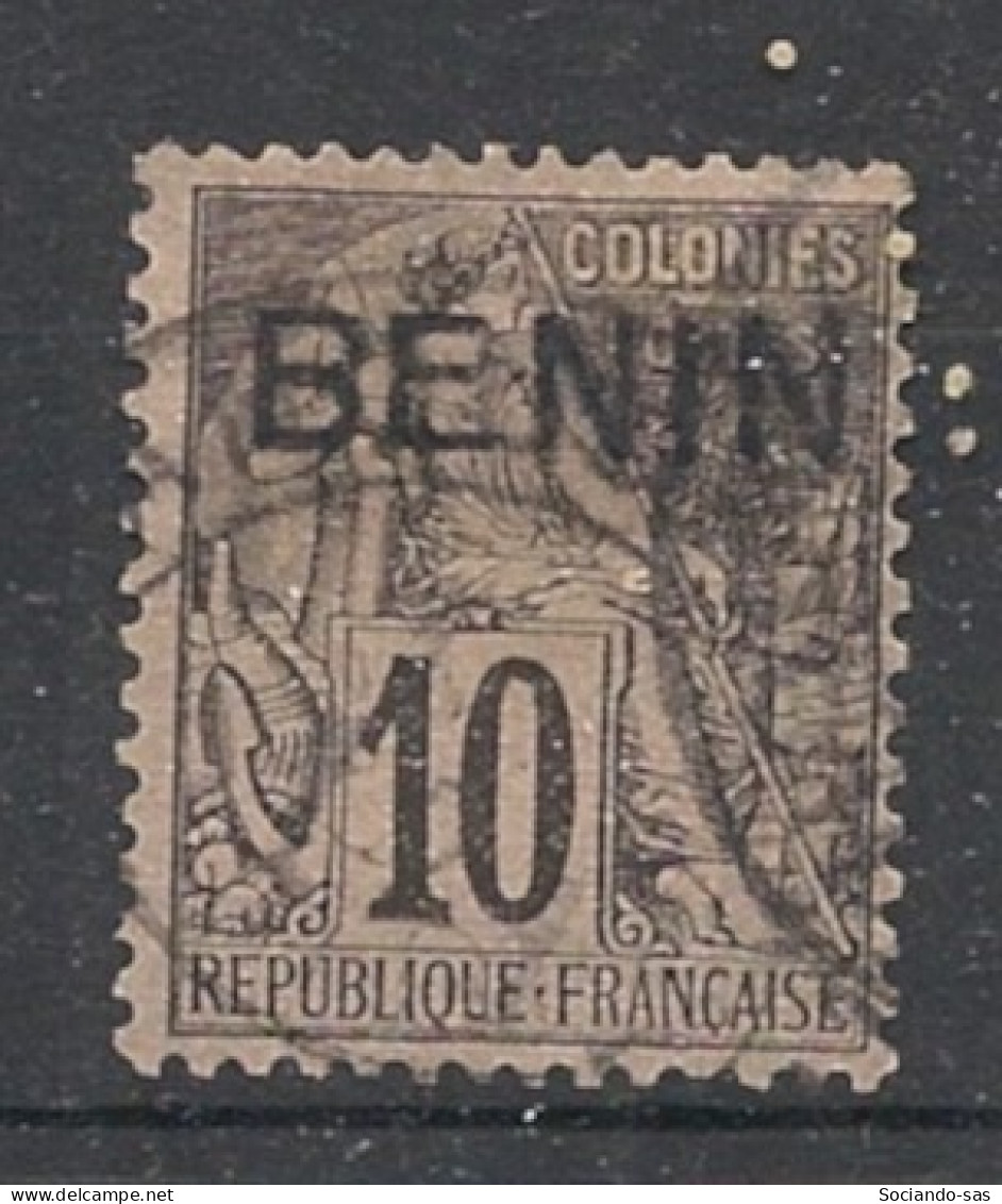 BENIN - 1892 - N°YT. 5 - Type Alphée Dubois 10c Noir - Oblitéré / Used - Usati