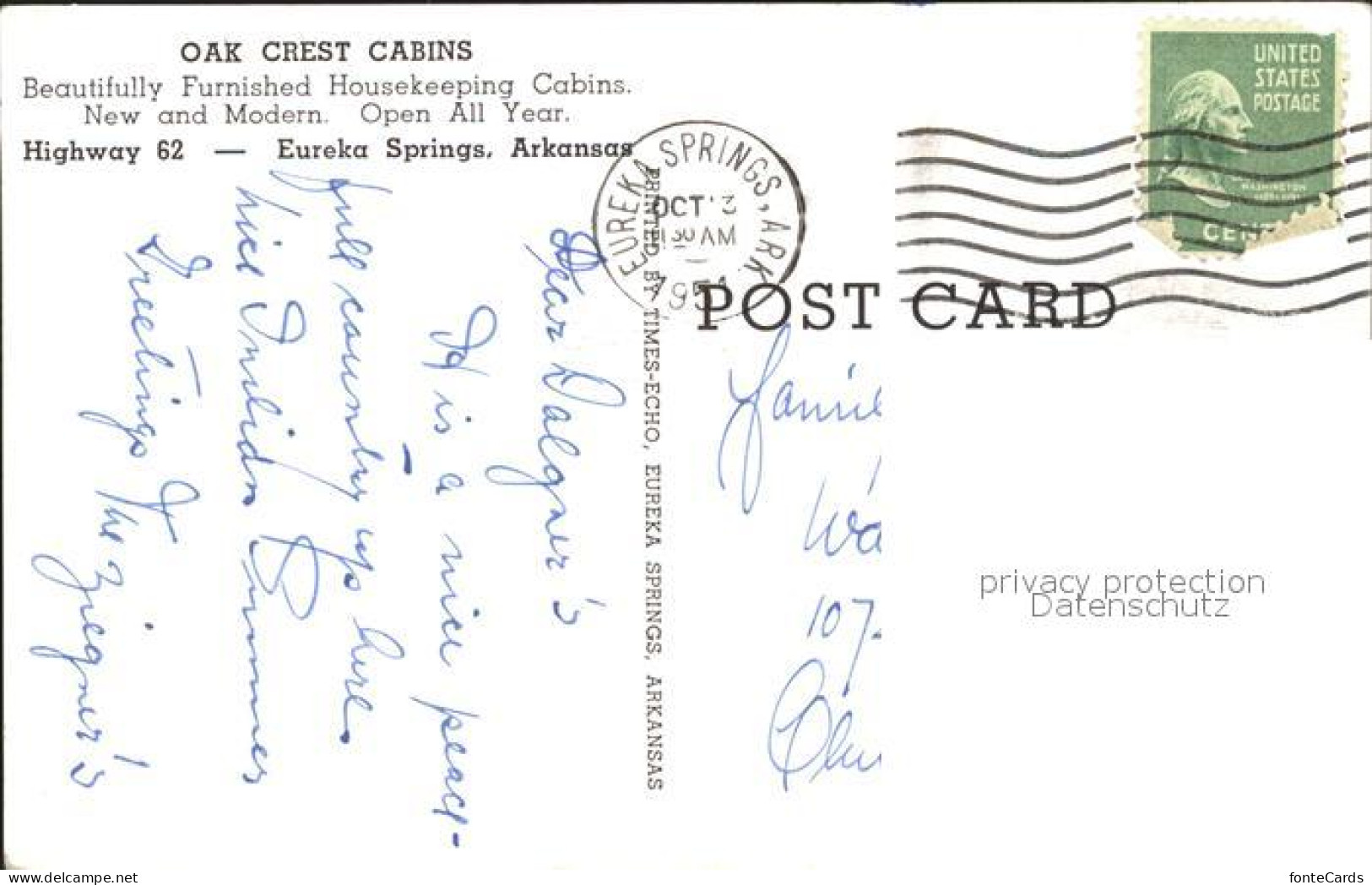 11970874 Eureka_Springs Oak Crest Cabins  - Other & Unclassified