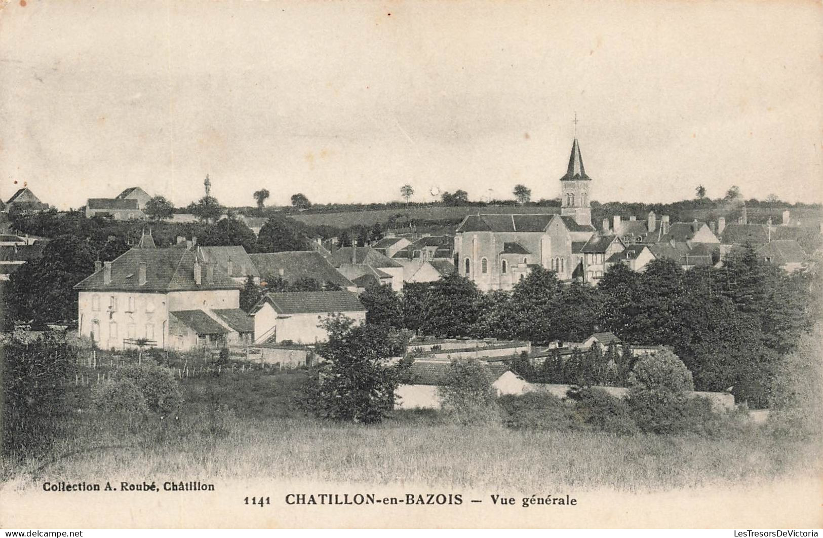 FRANCE - Chatillon En Bazois - Vue Générale - Carte Postale Ancienne - Chatillon En Bazois