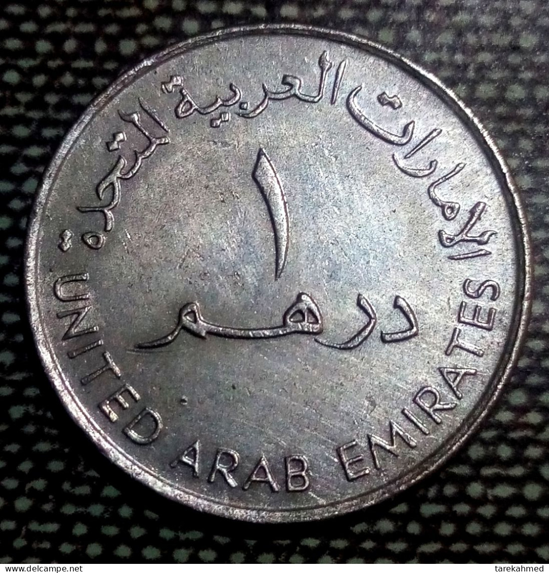 United Arab Emirates -1 Dirham -2004 -The 25th Anniversary Of First Gulf Bank - KM 74, Perfect, Gomaa - Verenigde Arabische Emiraten