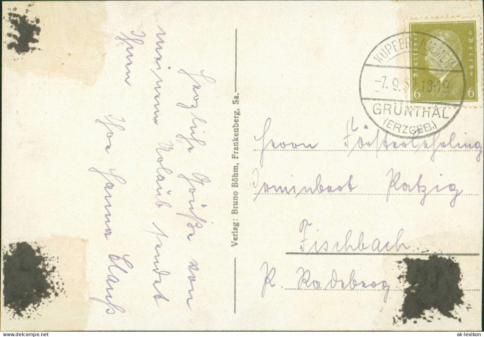 Ansichtskarte Deutschneudorf Partie Im Oberen Schweinitzthal 1932 - Deutschneudorf
