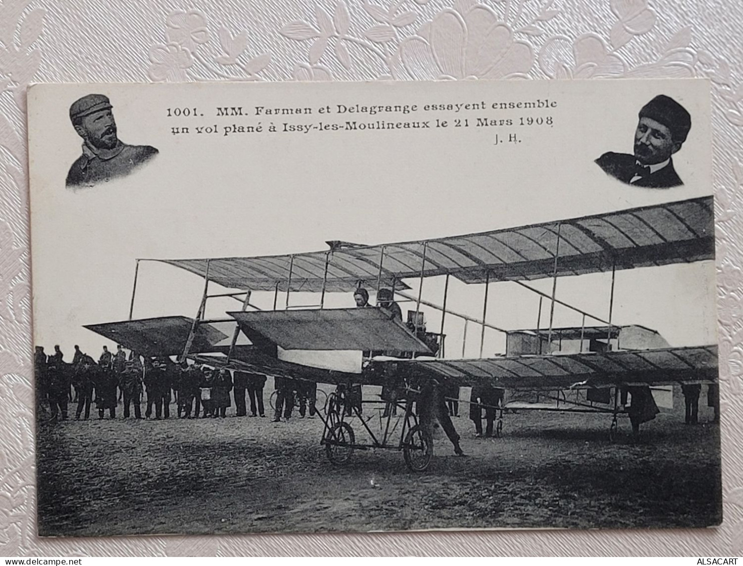 Farman Et Delagrange Vol Plané A Issy Les Moulineaux - Airmen, Fliers