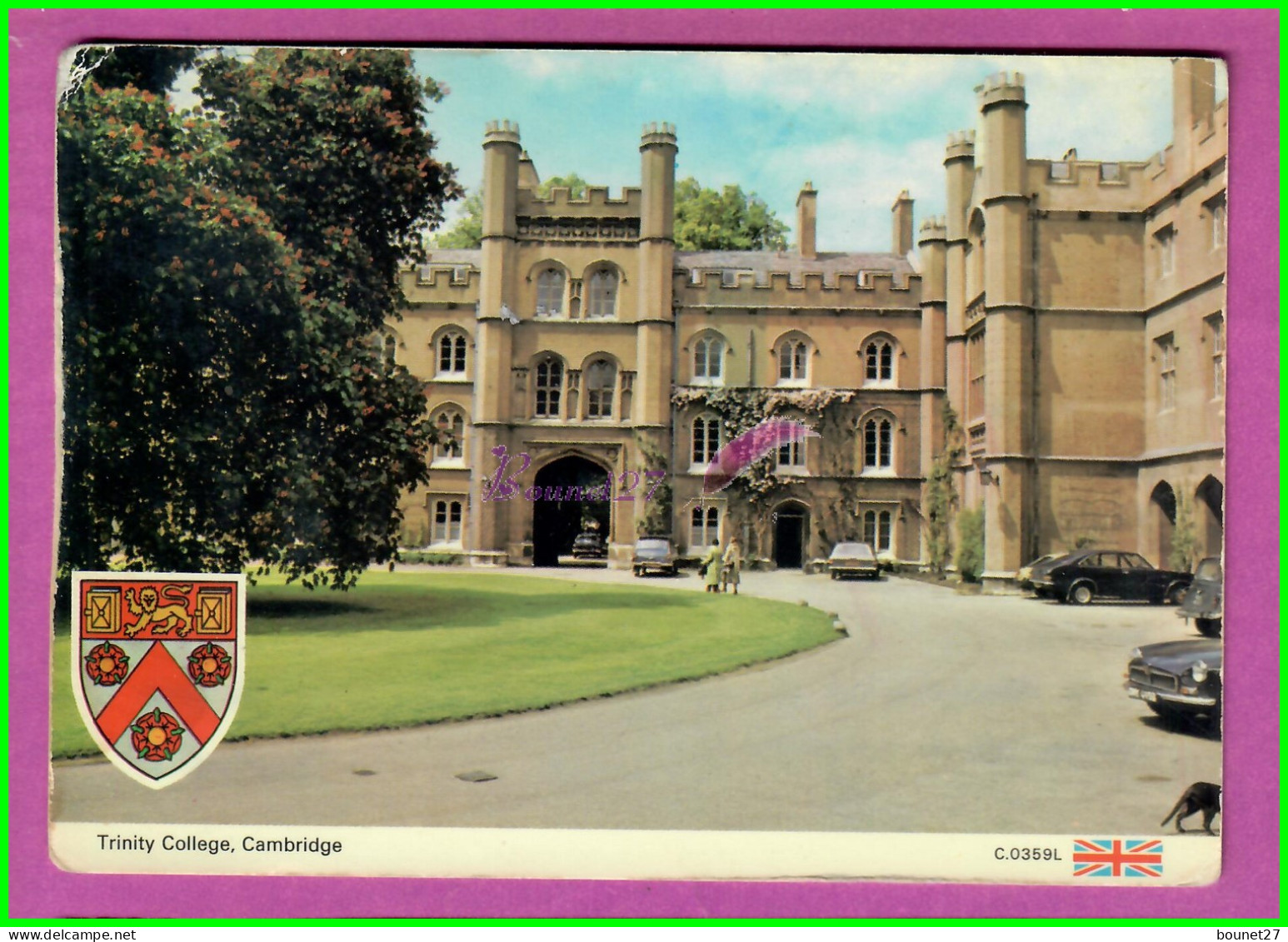 CPSM ANGLETERRE - TRINITY COLLEGE CAMBRIDGE Postcard - Cambridge