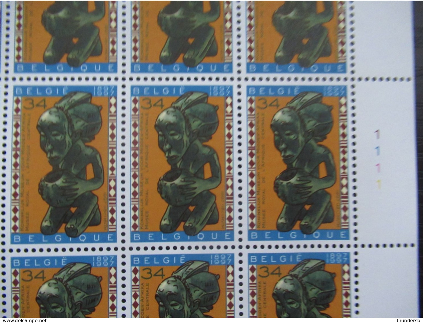 2727/29 'Afrikamuseum In Tervuren' - Postfris ** - 1991-2000
