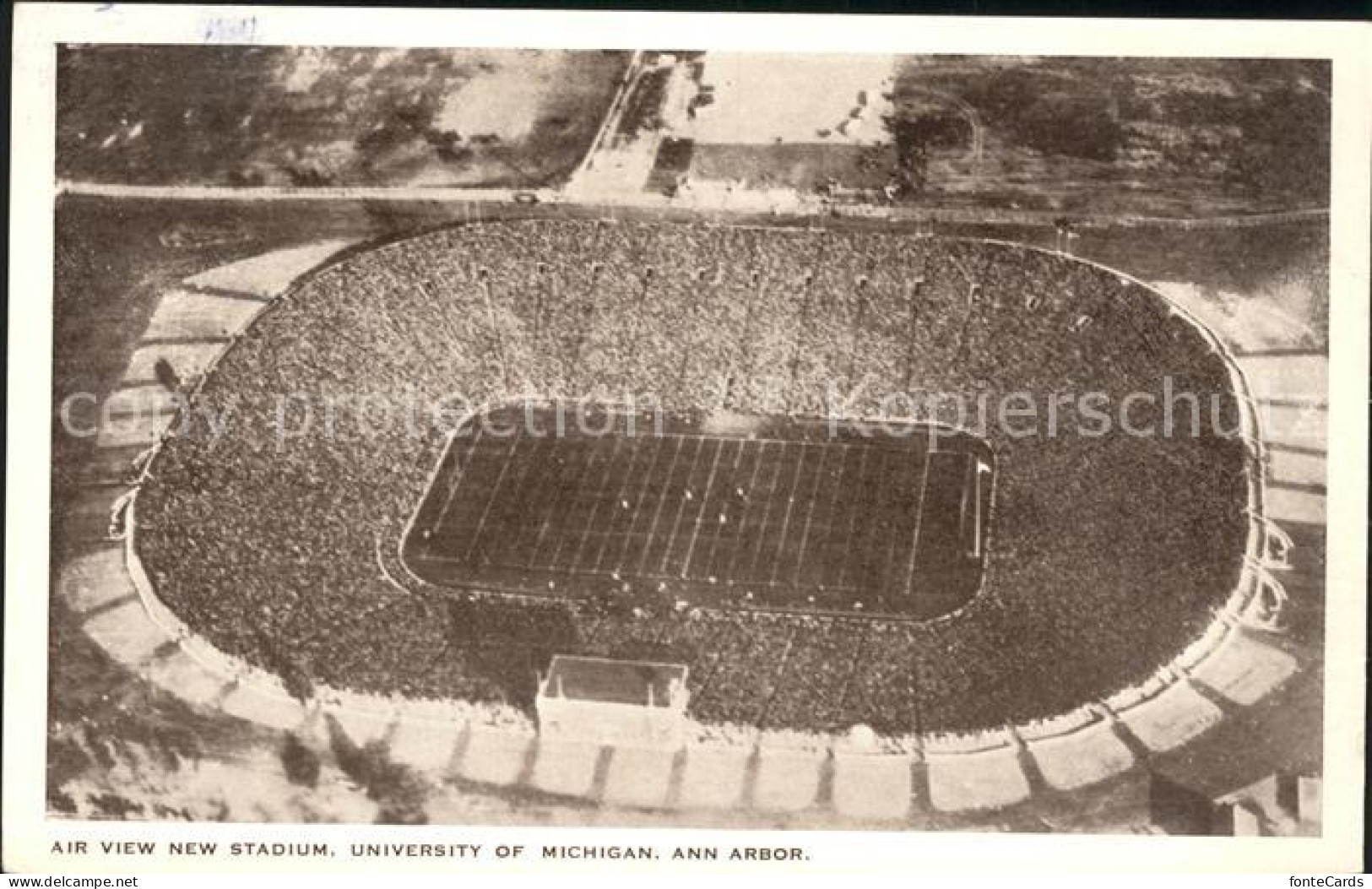 11881876 Michigan Fliegeraufnahme New Stadium University - Otros & Sin Clasificación