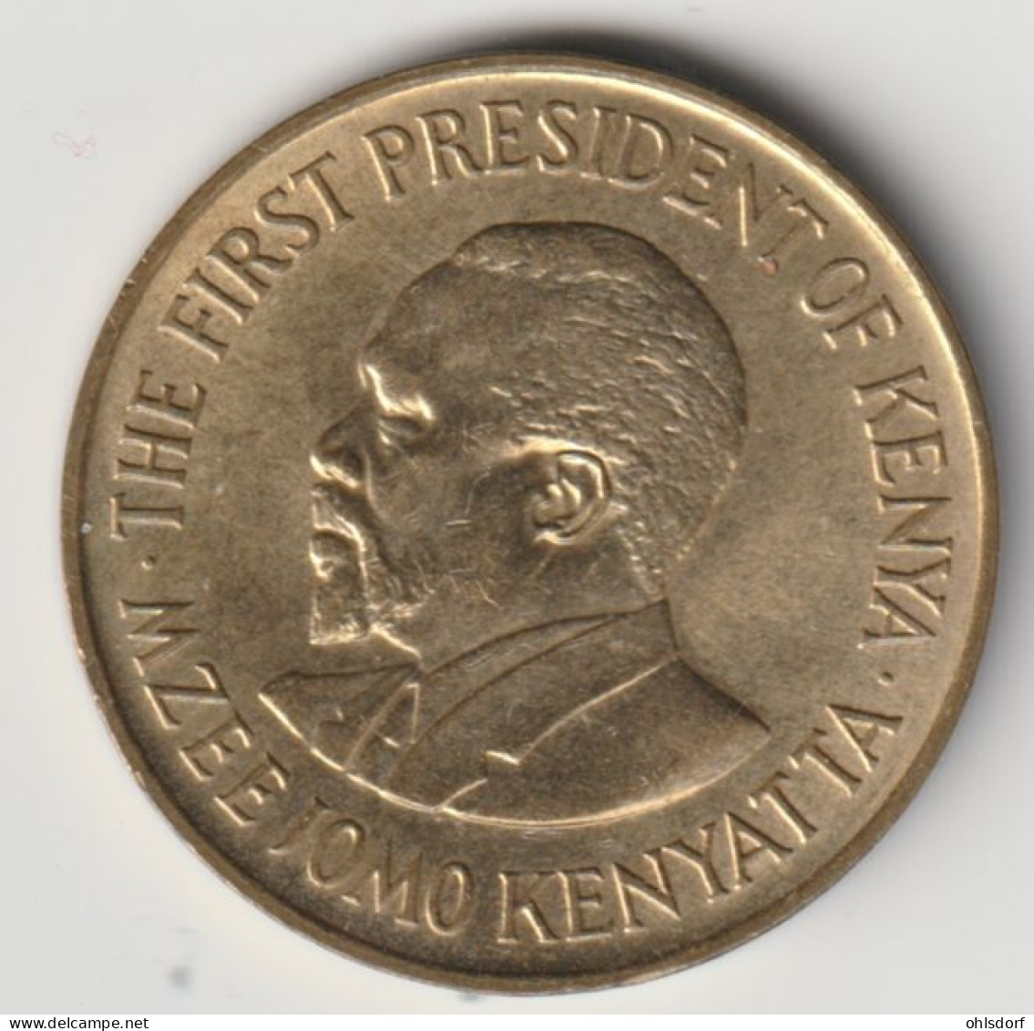 KENYA 1978: 5 Cents, KM 10 - Kenia