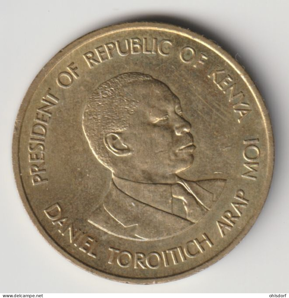 KENYA 1990: 5 Cents, KM 17 - Kenia