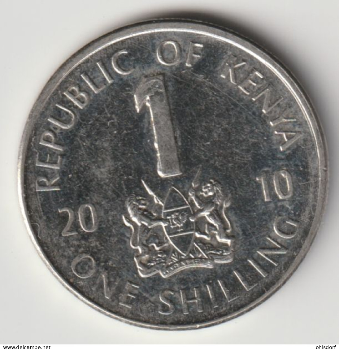 KENYA 2010: 1 Shilling, KM 34 - Kenia