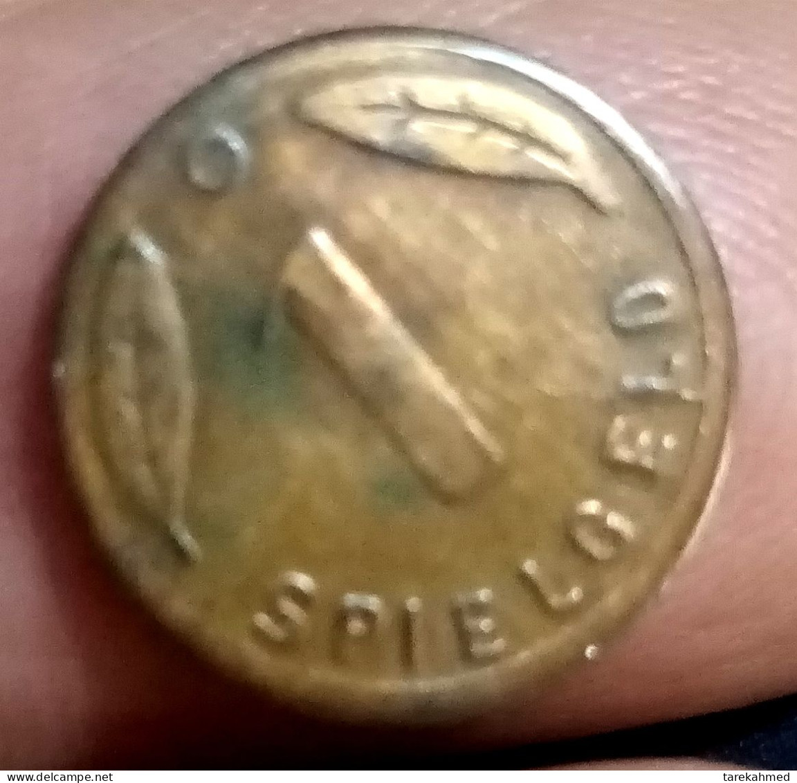 Germany 1949, Spiel Geld Token, Tiny Size, 1 Pfining , Rare, Agouz - Monetari/ Di Necessità
