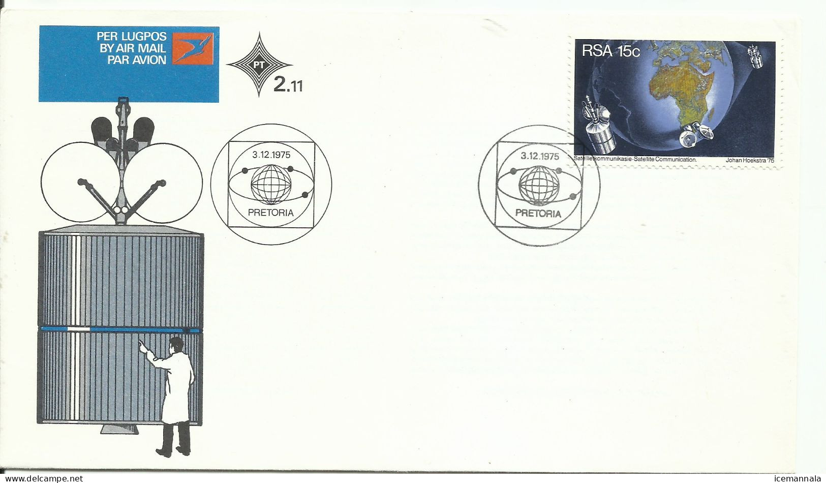 RSA,  SOBRE TEMA ESPACIAL - Azië