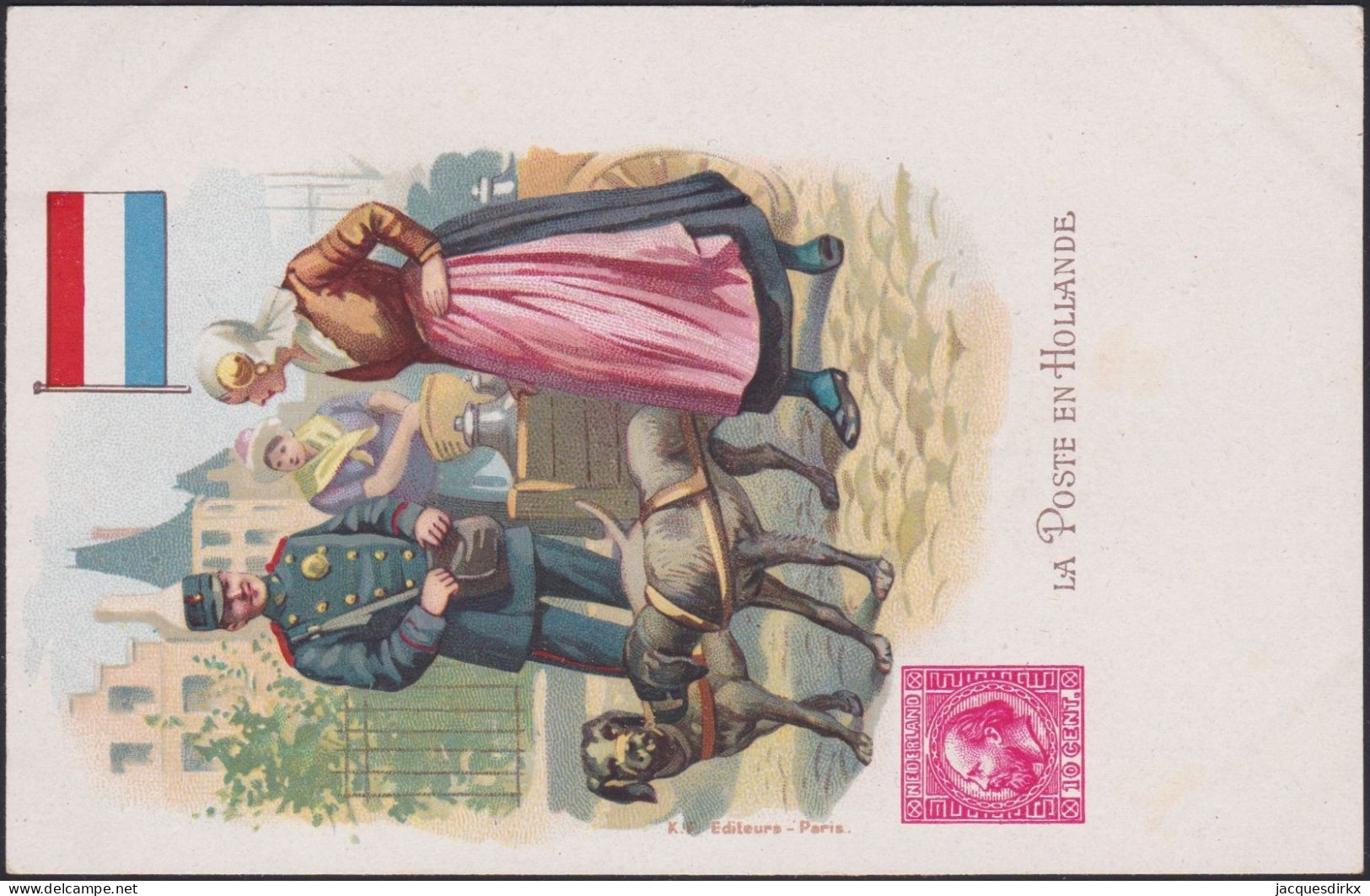 Nederland        .   Postkaart  (2 Scans)    .    **     .   Postfris  .   /   .   MNH - Lettres & Documents