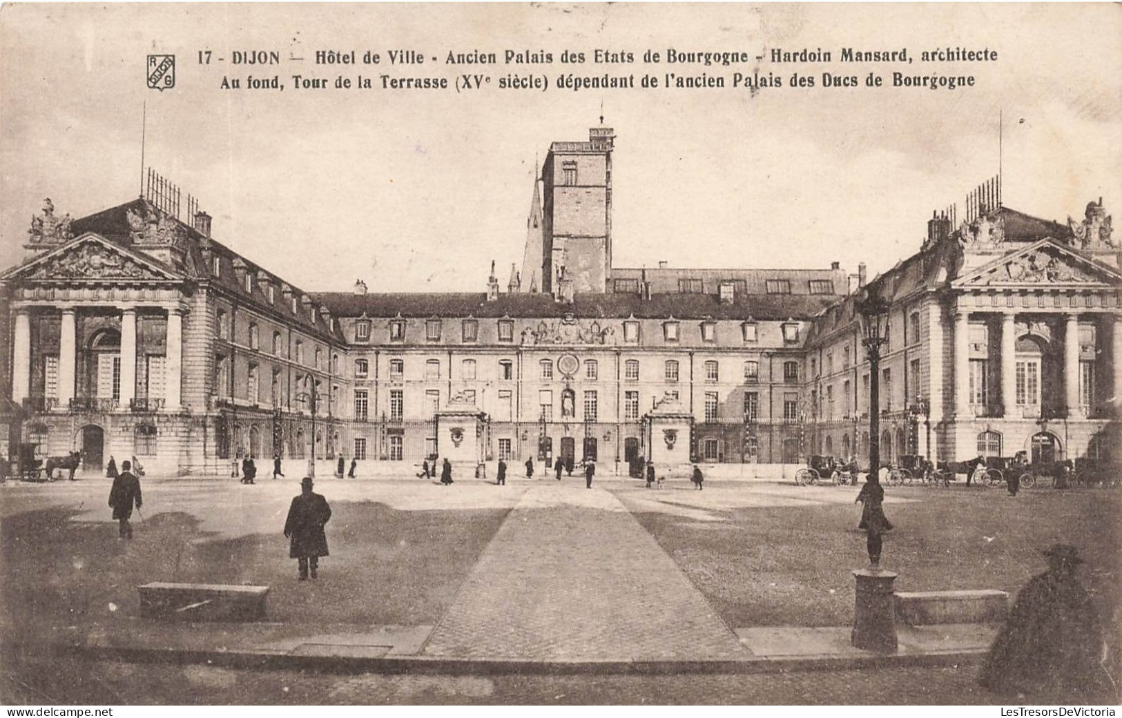 FRANCE - Dijon - Hôtel De Ville - Ancien Palais Des Etats De Bourgogne - Carte Postale Ancienne - Dijon