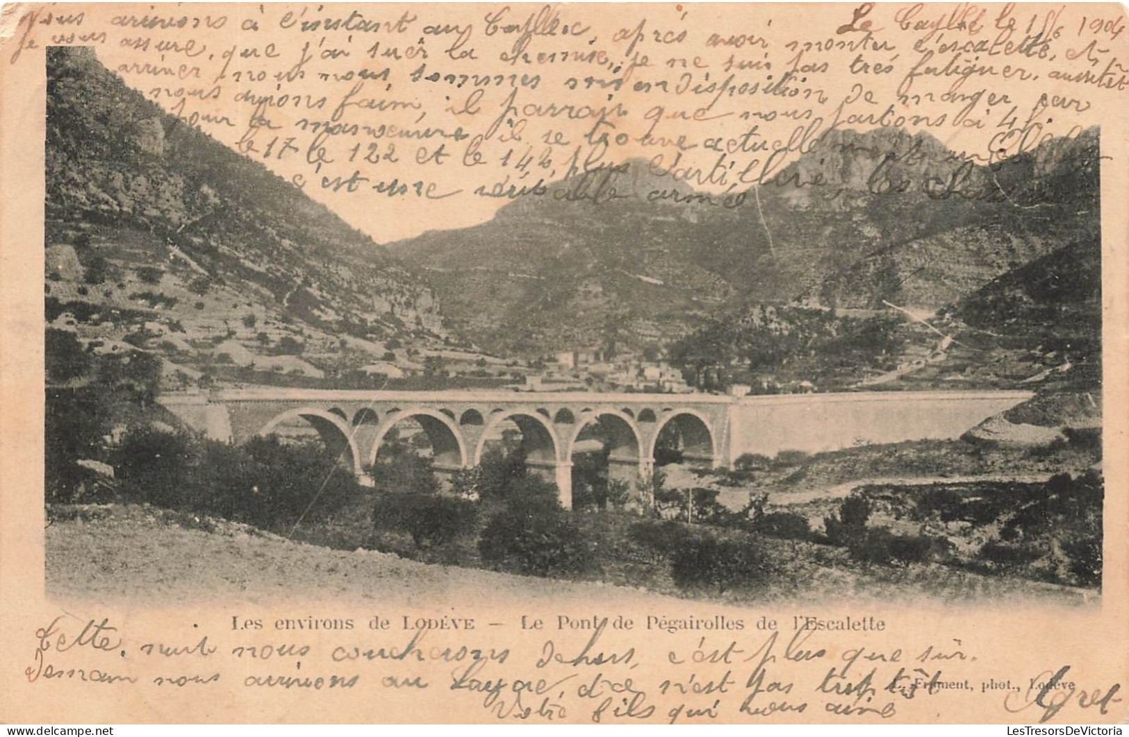 FRANCE - Lodève - Le Pont De Pégairolles De L'Escalette - Carte Postale Ancienne - Lodeve