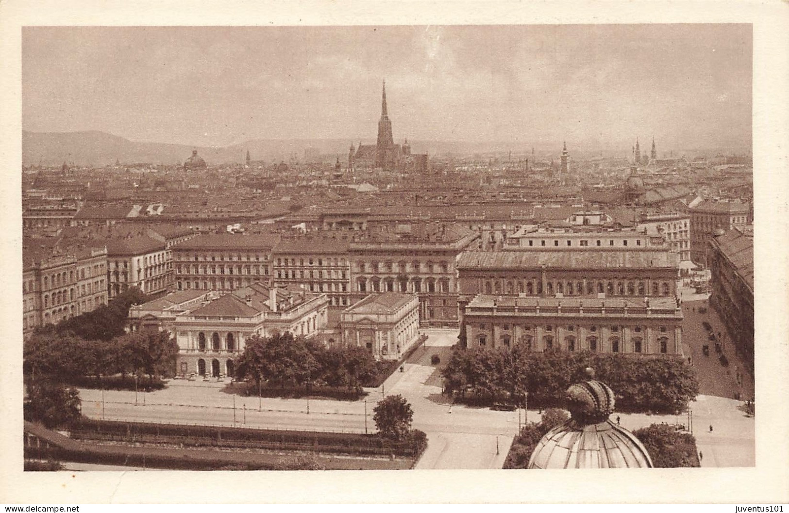 CPA Wien-Blick Von Der Karlskirche        L2515 - Belvédère