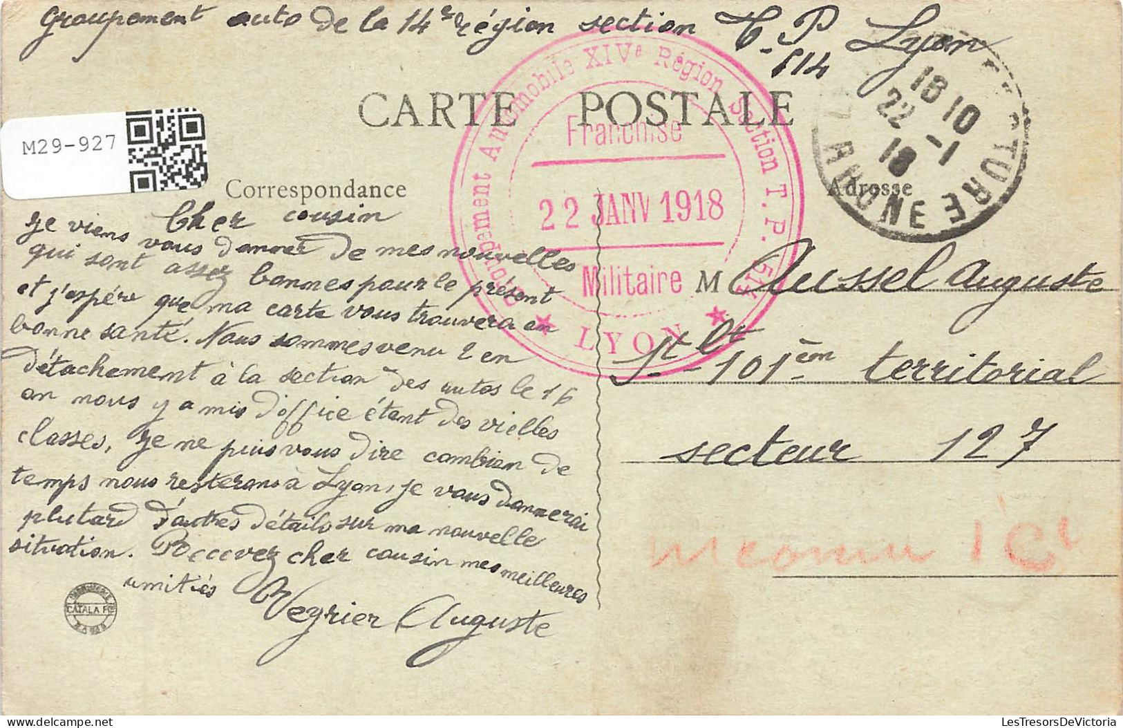 FRANCE - Lyon - Fourvière - Vue Générale - Carte Postale Ancienne - Other & Unclassified