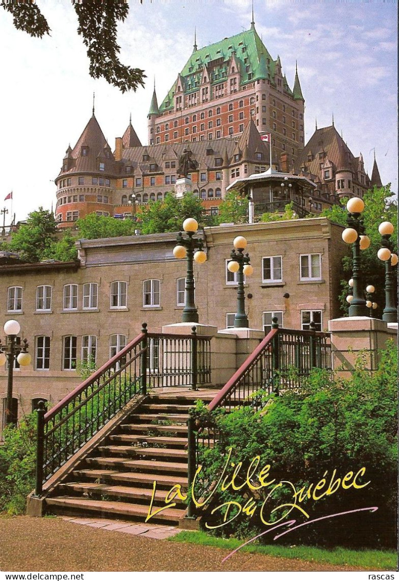 CPM - CANADA - LA VILLE DE QUEBEC - LE CHATEAU DE FRONTENAC - Québec - Château Frontenac