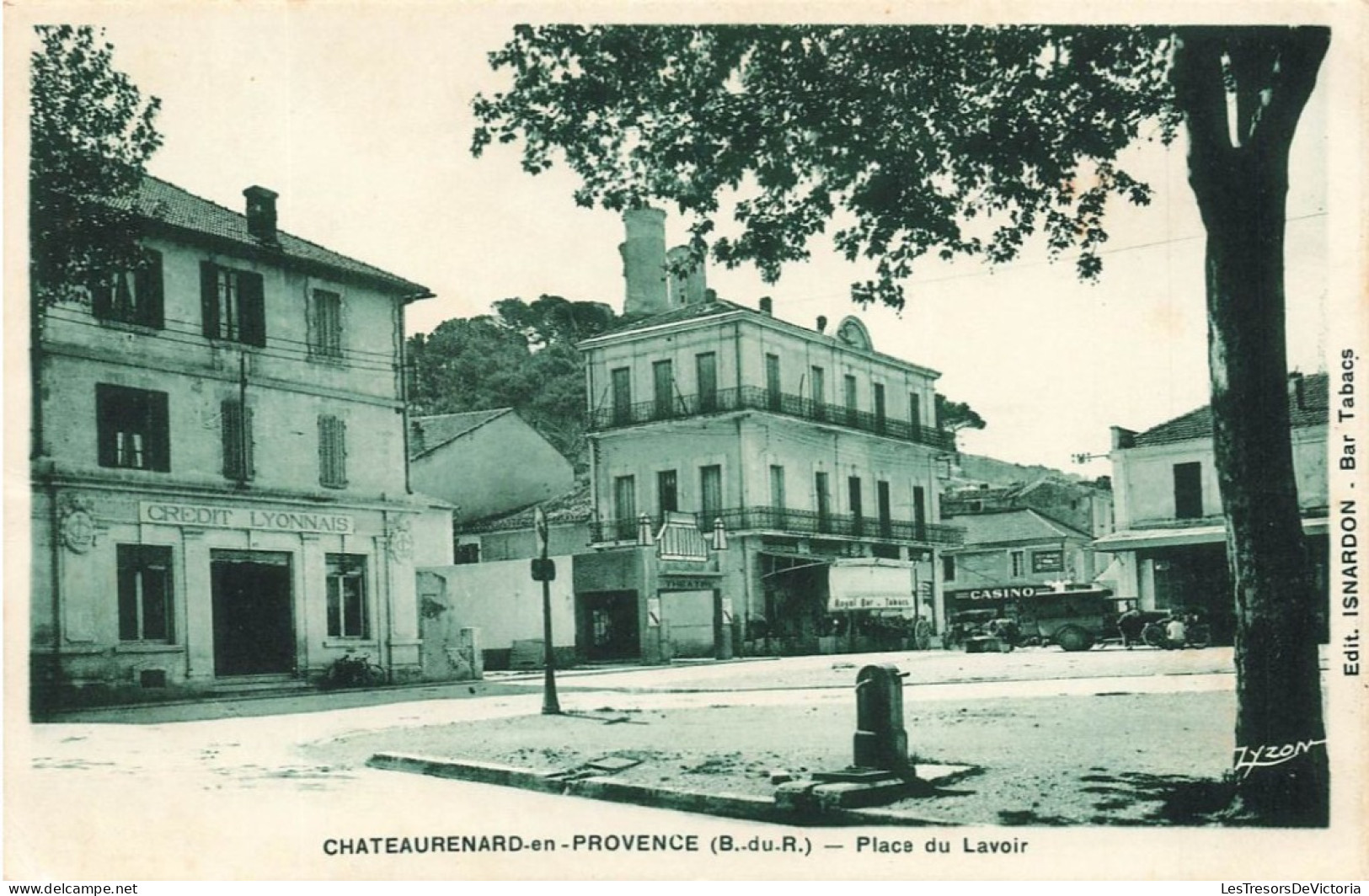 FRANCE - Chateaurenard En Provence - Place Du Lavoir - Carte Postale Ancienne - Chateaurenard
