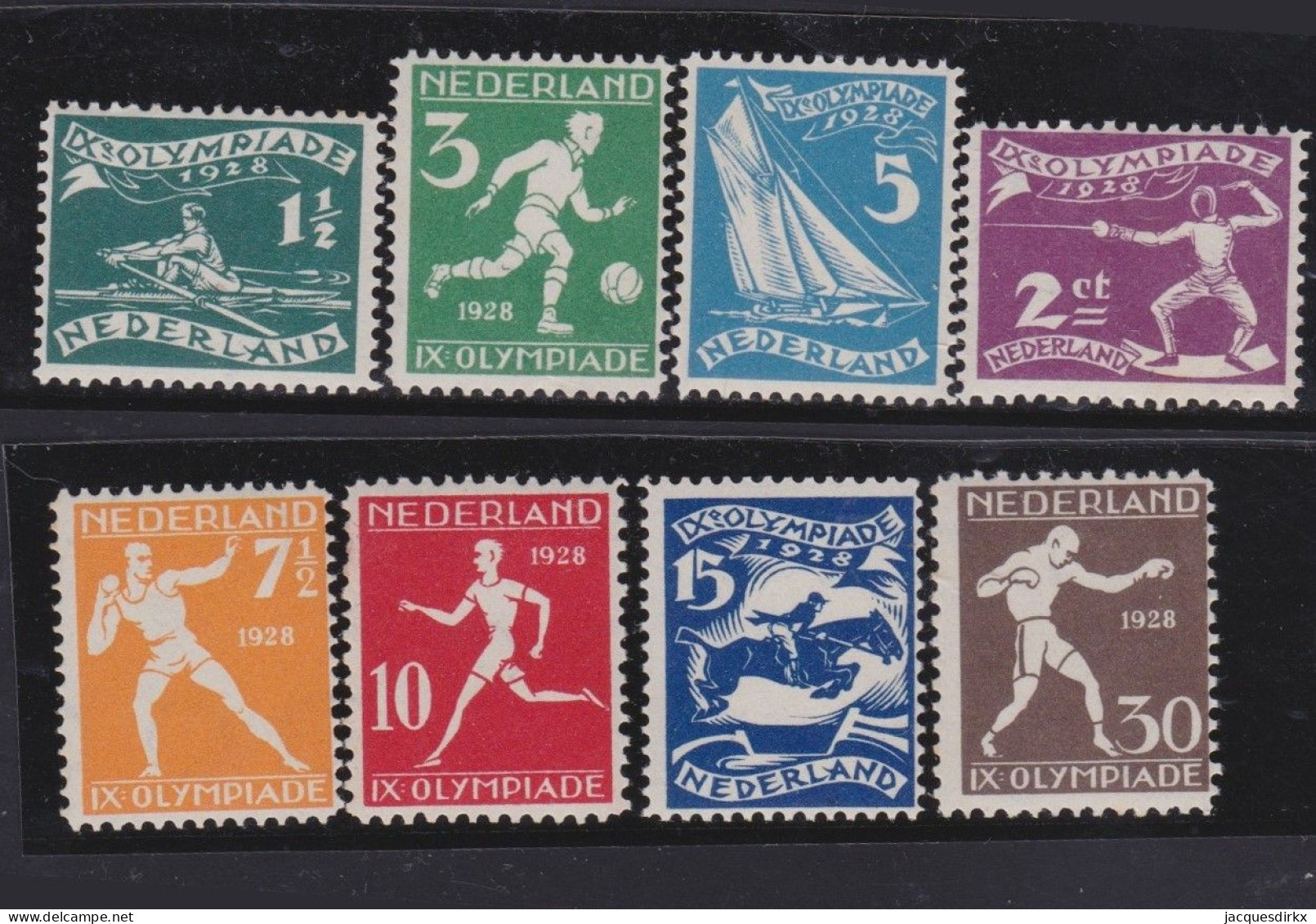 Nederland        .   NVPH     .   212/219     .   **     .   Postfris      .   /   .  MNH - Unused Stamps