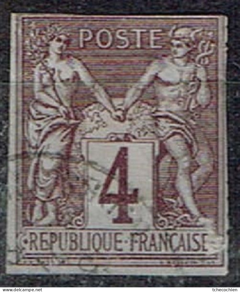 Colonies Françaises - Emissions Générales - 1878 - Y&T N° 39 Oblitéré - Sage