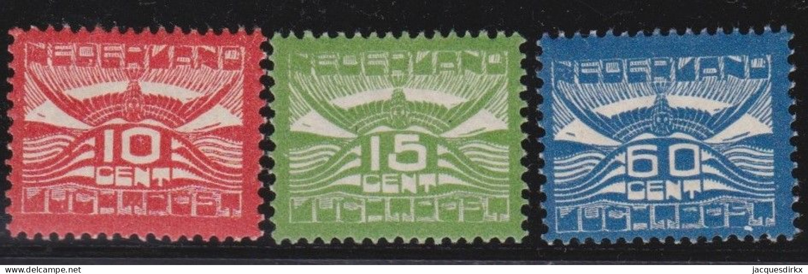 Nederland        .   NVPH     .   Airmail  1/3     .   *  .   Ongebruikt Met Gom      .   /   .   Mint-hinged - Poste Aérienne