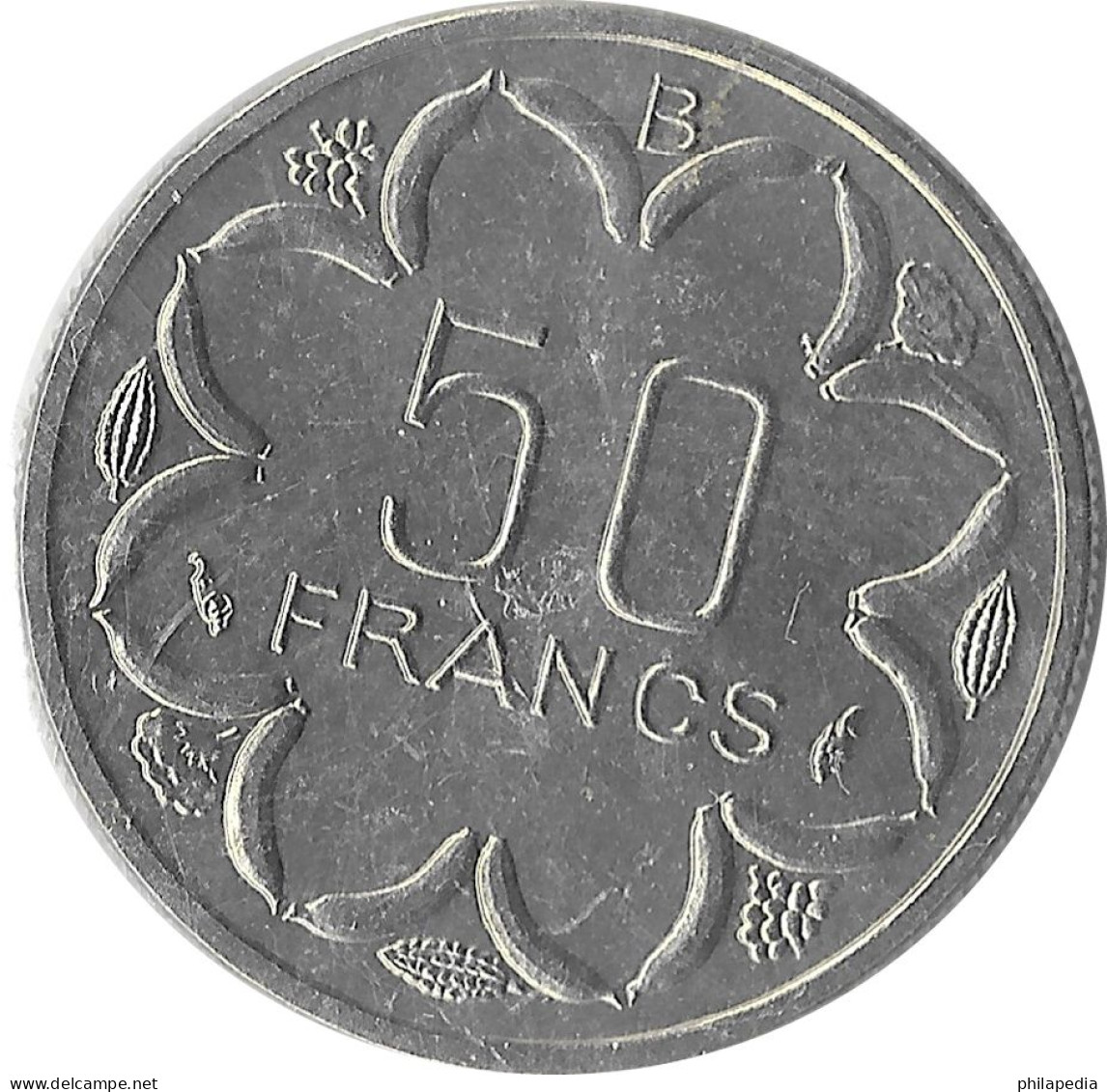 Afrique Centrale Faune Centrafrique Elans De Derby Agriculture Giant Elands Antilopen Alces 1976 Essai 50 Francs KM # E8 - Repubblica Centroafricana