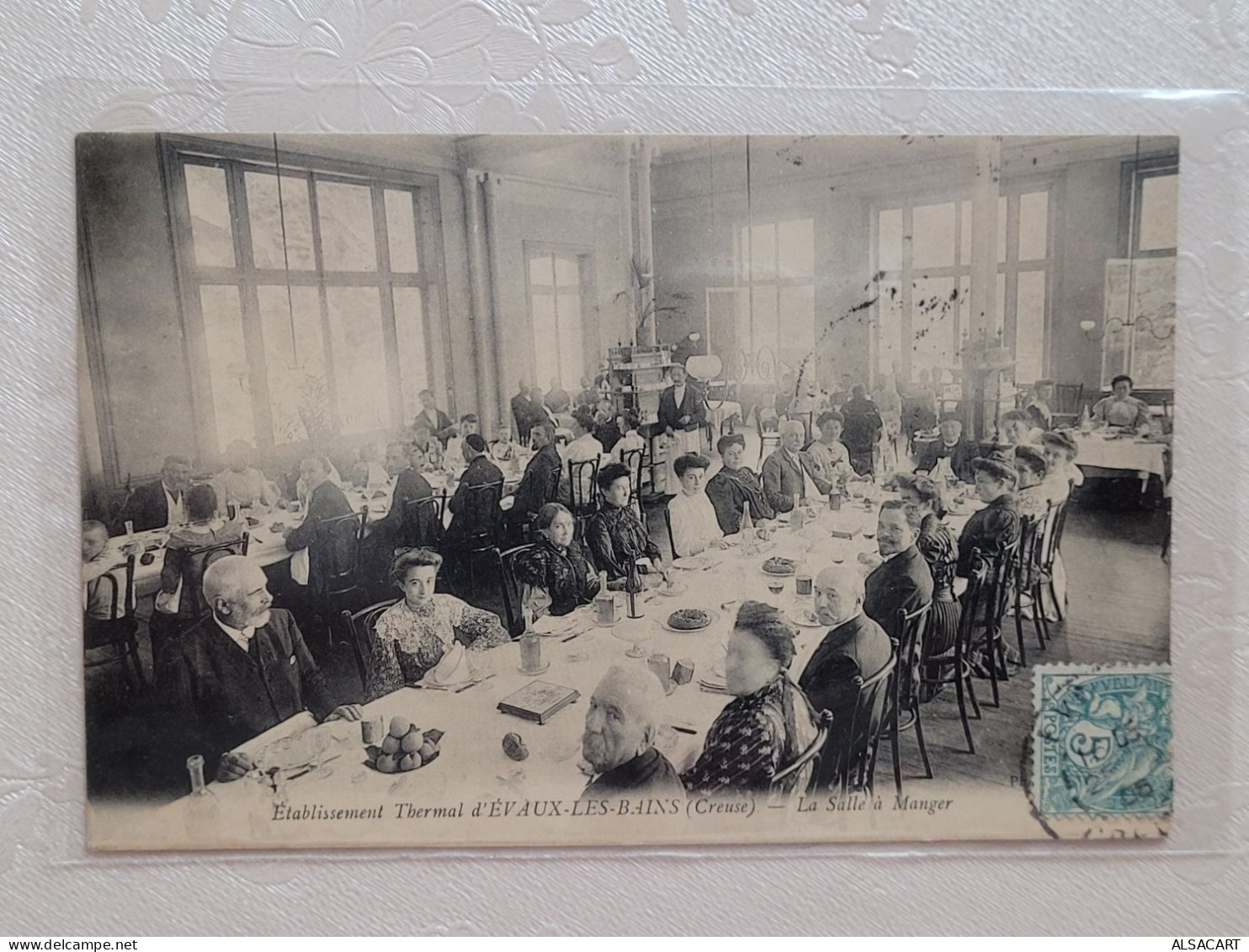 Evaux Les Bains, Salle à Manger De L'établissement Thermal , Rare - Evaux Les Bains