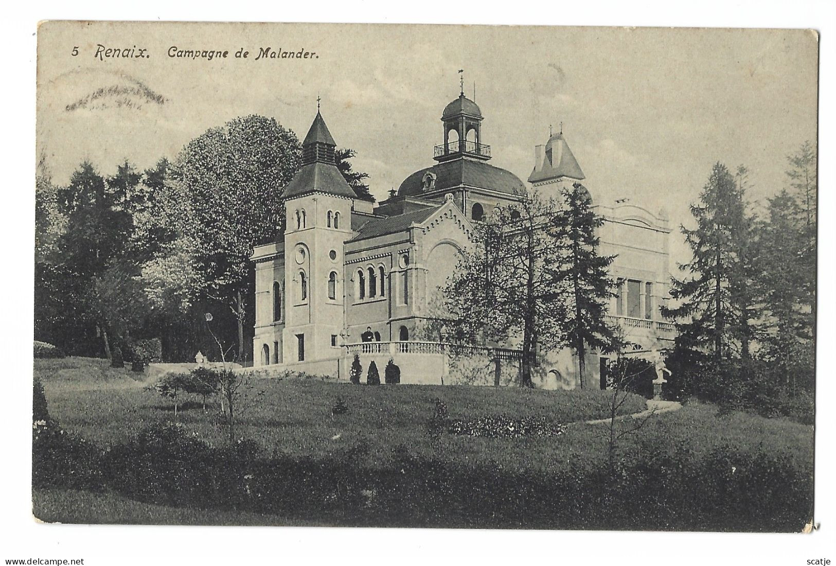 Renaix.   Campagne De Malander.   -   1911    Naar   Borgerhout - Renaix - Ronse