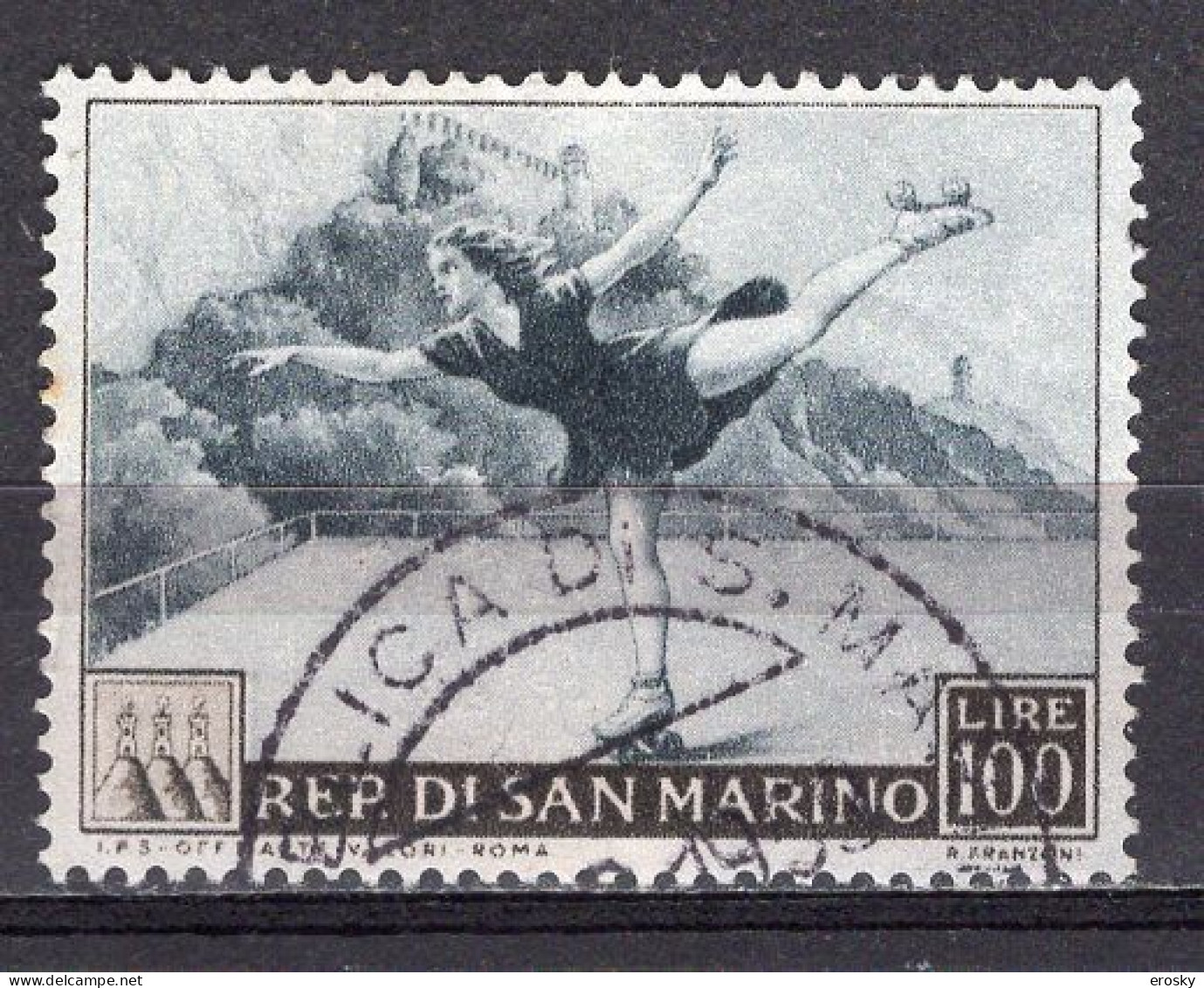 Y8311 - SAN MARINO Ss N°398 - SAINT-MARIN Yv N°372 - Oblitérés