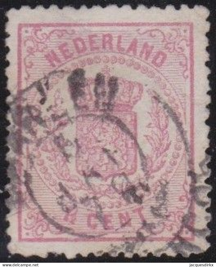 Nederland        .   NVPH     .   16  (2 Scans)      .   O  .   Gestempeld    .   /   .   Cancelled - Used Stamps