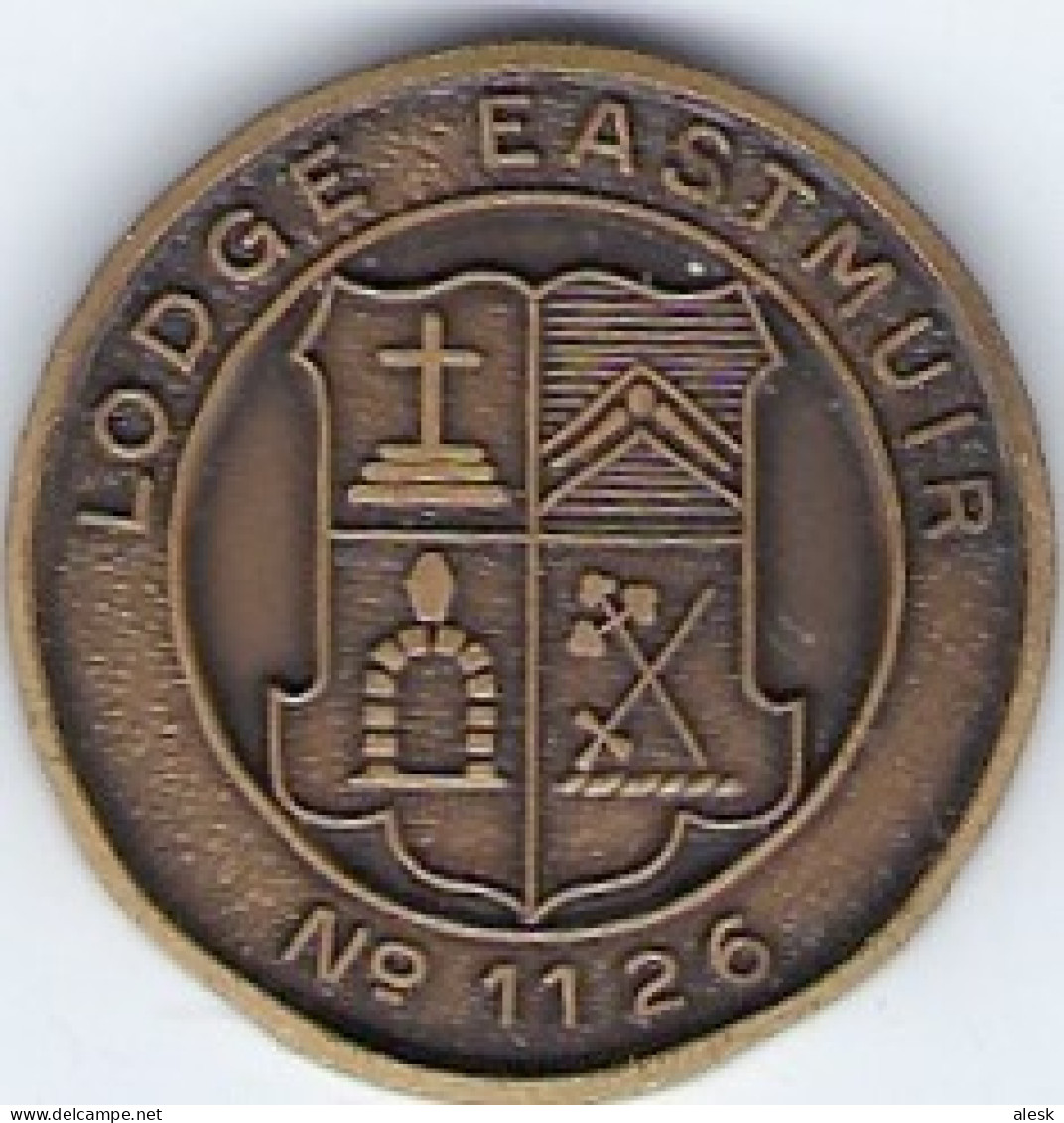 MASONIC - FRANC-MAÇONNERIE - Jeton De Présence - Lodge Eastmuir - Autres & Non Classés