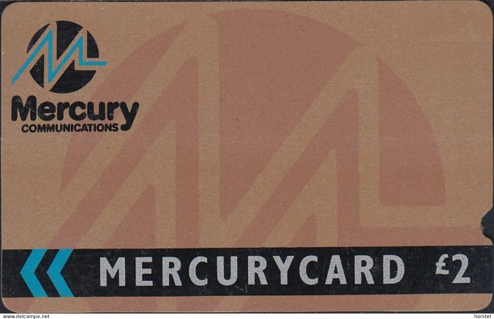Mercury - MER004 Corporate Bronze - £2 - 7MERB - Mercury Communications & Paytelco