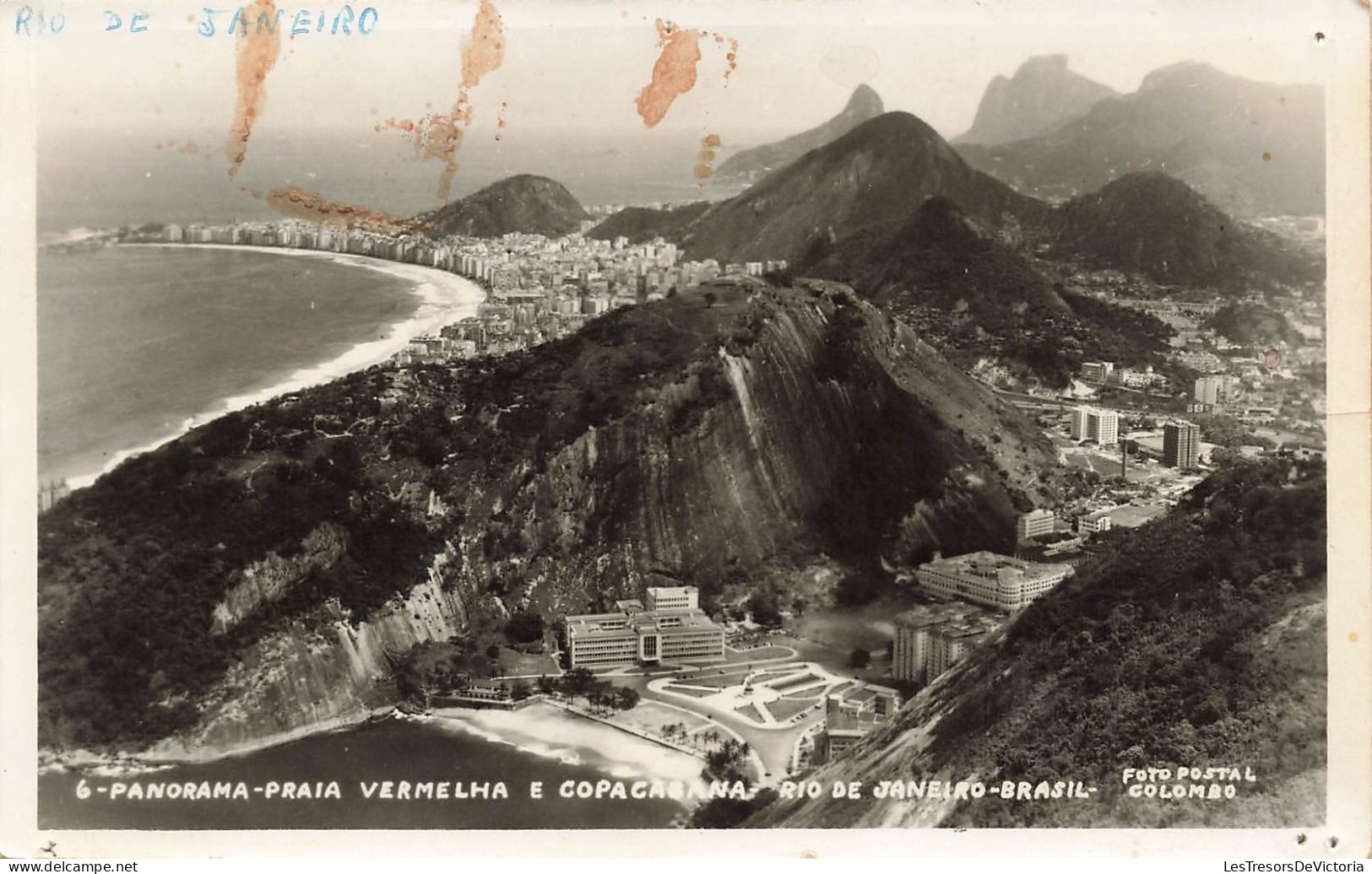 BRÉSIL - Rio De Janeiro - Panorama - Carte Postale Ancienne - Rio De Janeiro