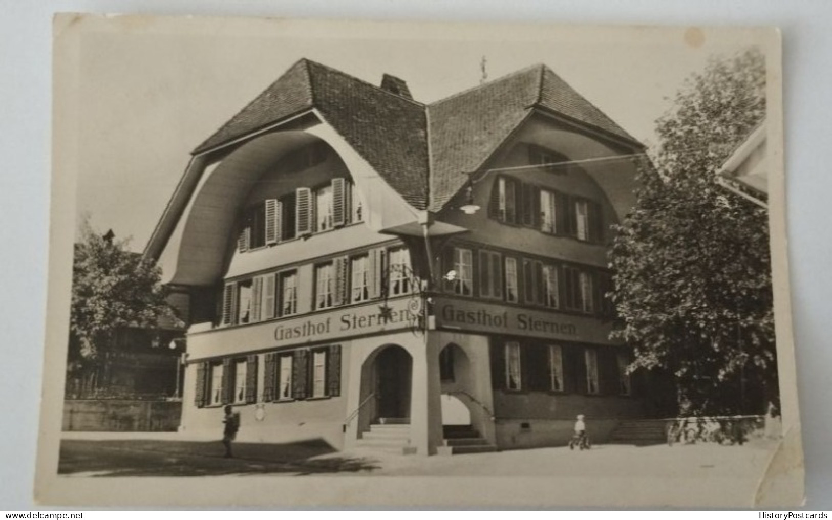 Grosshöchstetten, Gasthof Sternen, BE, 1934 - Grosshöchstetten 