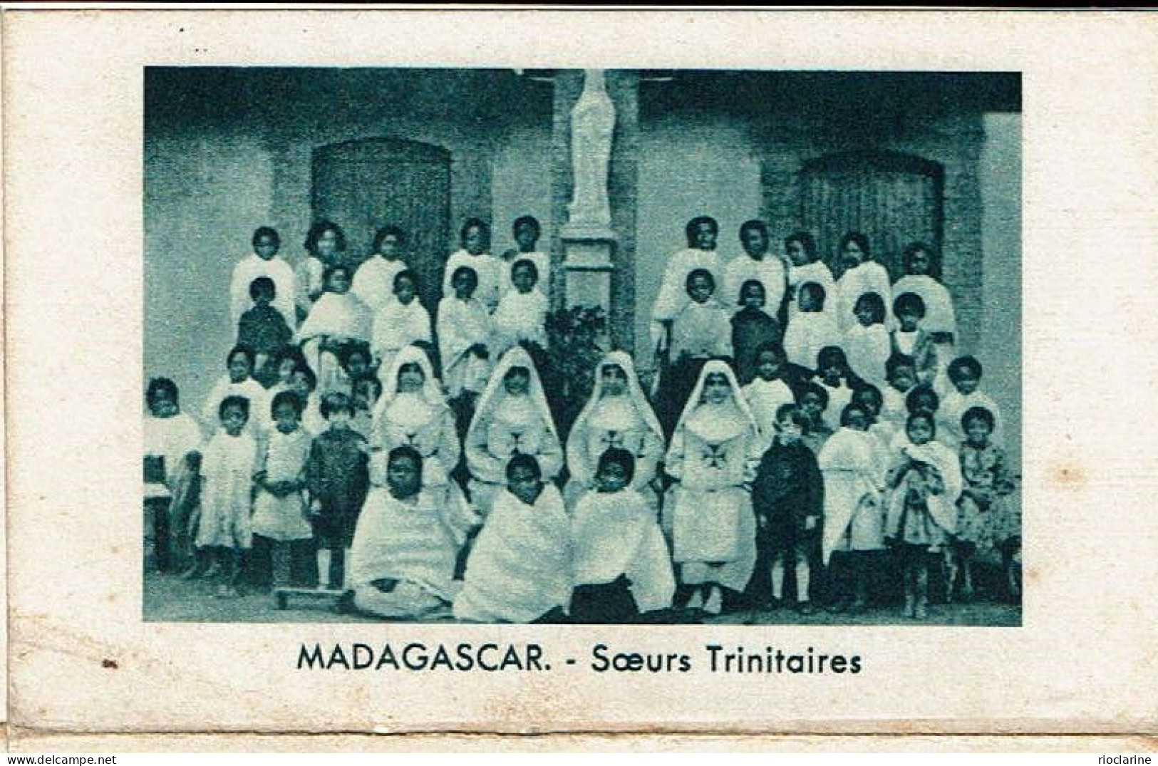 Lot De 2 Calendriers En 3 Volets 1939 "Oeuvre Pontificale De La Sainte Enfance"   Annam, Madagascar, Maduré - Kleinformat : 1921-40