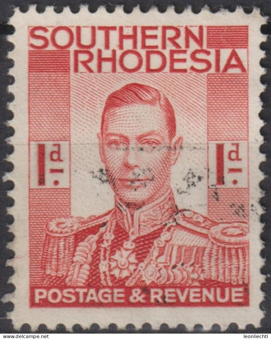 1937 Südrhodesien ° Mi:GB-SR 43, Sn:GB-SR 43, Yt:GB-SR 41, King George VI (1895-1952) - Rodesia Del Sur (...-1964)