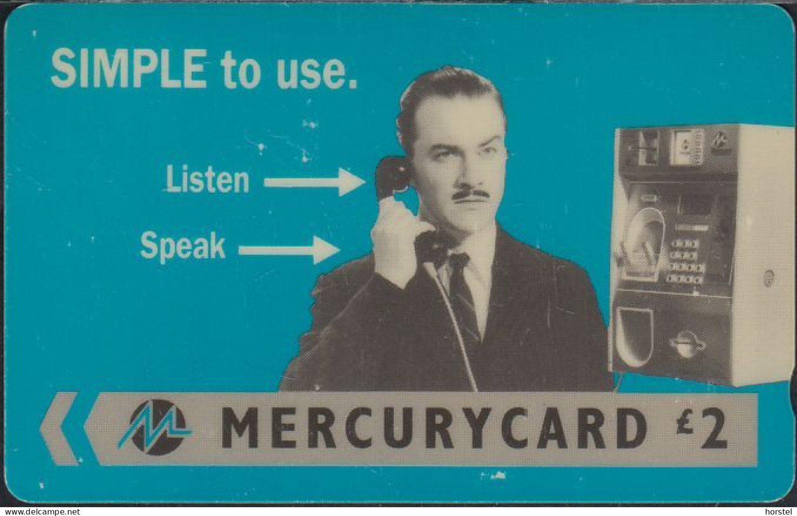 Mercury - MER184 Harry Enfield "Simple" - Phone - £2 - 20MERC - Mercury Communications & Paytelco