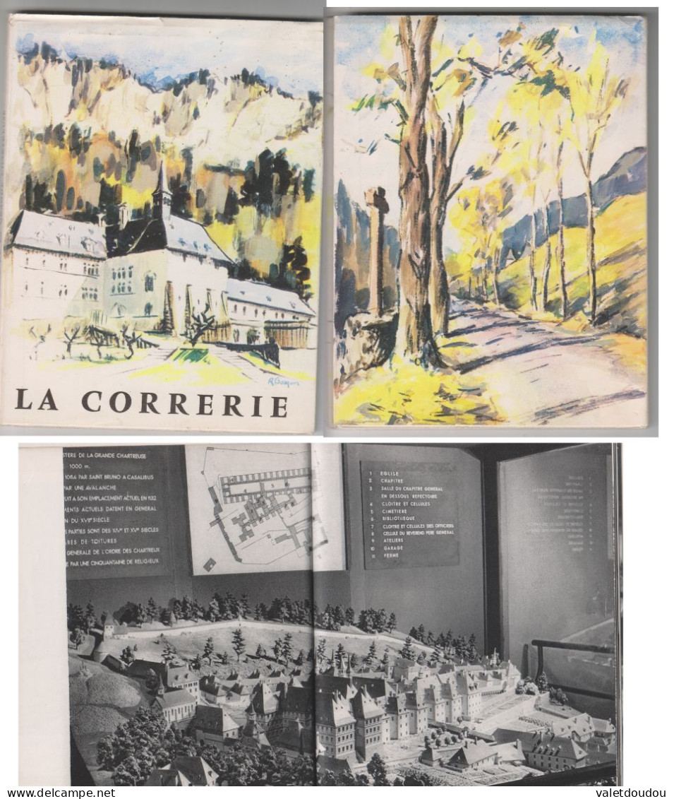 Chartreuse : Livret Illustré "LA CORRERIE " 1957. Mgr .DUPUY - Rhône-Alpes